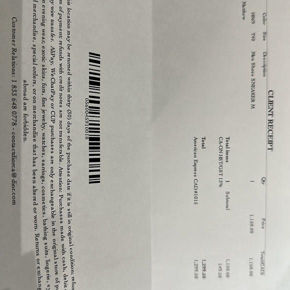 Dior oblique slip on - Picture 2 of 3